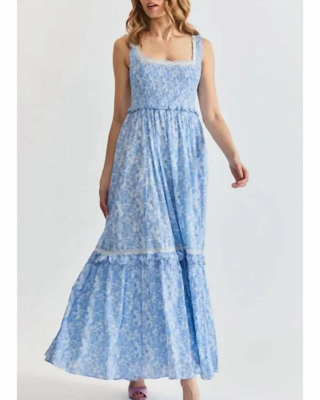 Brentlin Dress in Spa Blue | Spa Blue