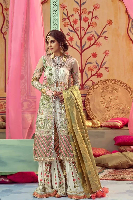 Off White Nikah Bridal Dress By Saira Shakira Model# C 1787