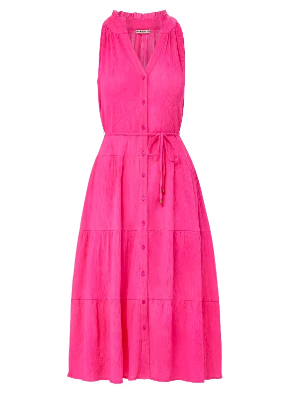 Tracy Dress Shocking Pink