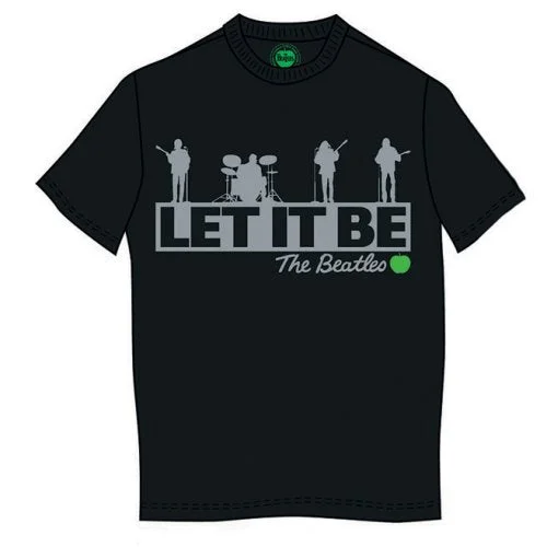 The Beatles Unisex Premium T-Shirt: Rooftop Fleece Nylon Spandex