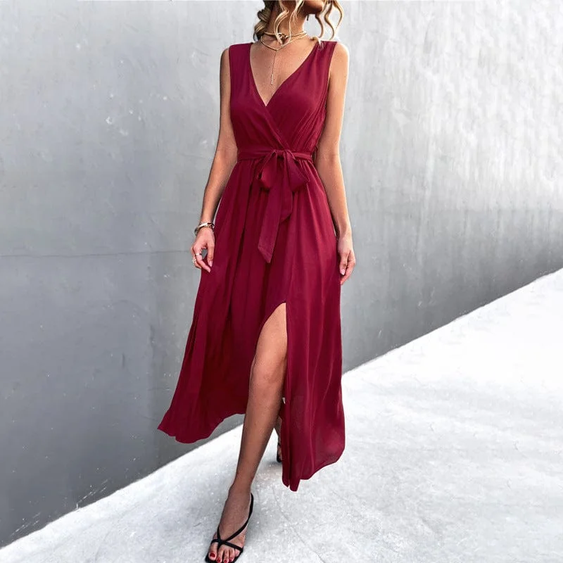 Bonnie Boho Maxi Dress Elegant Maxi Dress with Lace