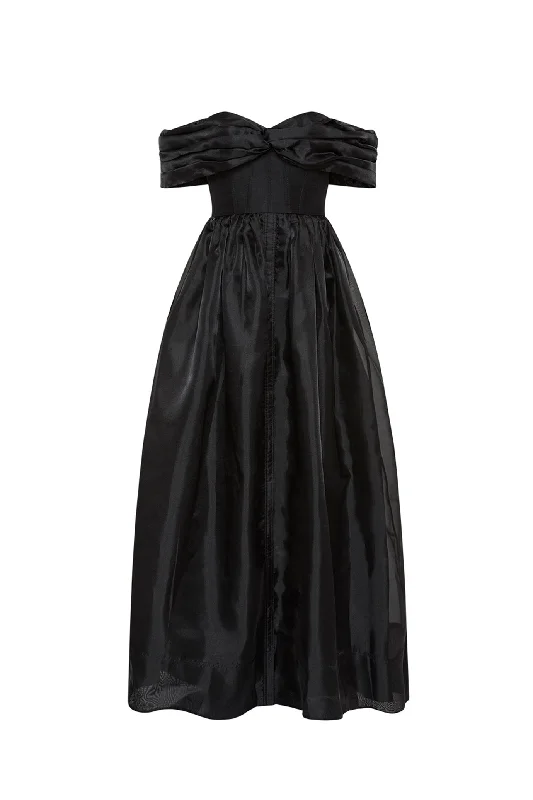 Cordelia Corseted Maxi Dress by Aje Classic Strapless Maxi Dress