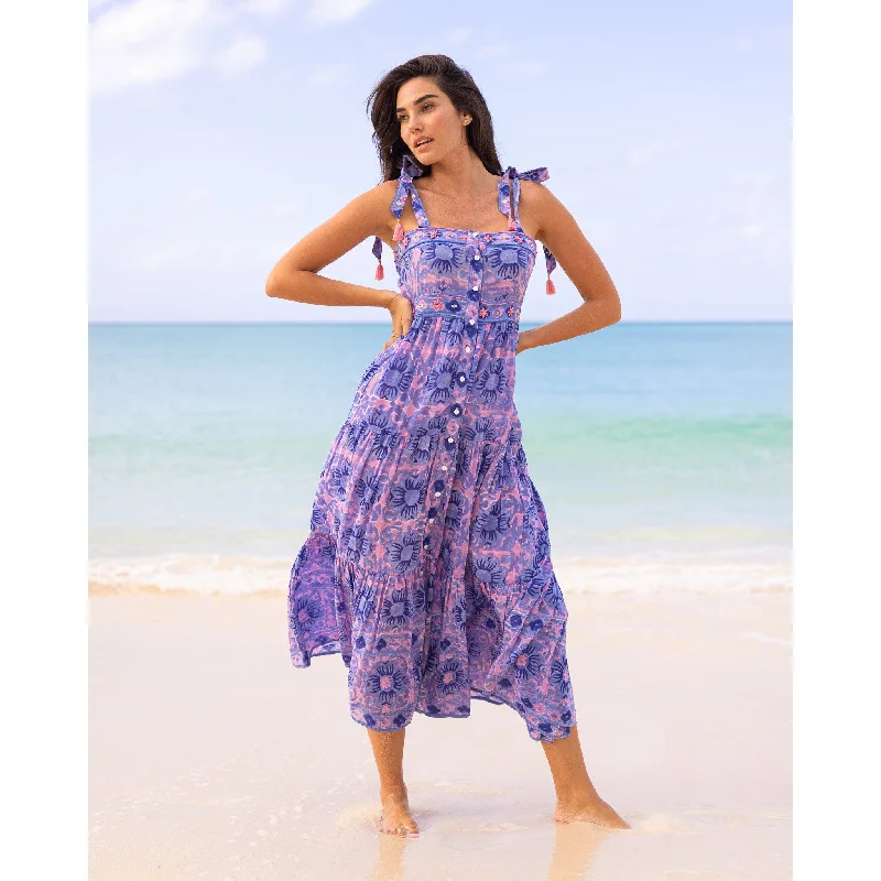 Hillary Maxi Dress Cozy Ruffle Sleeve Maxi Dress