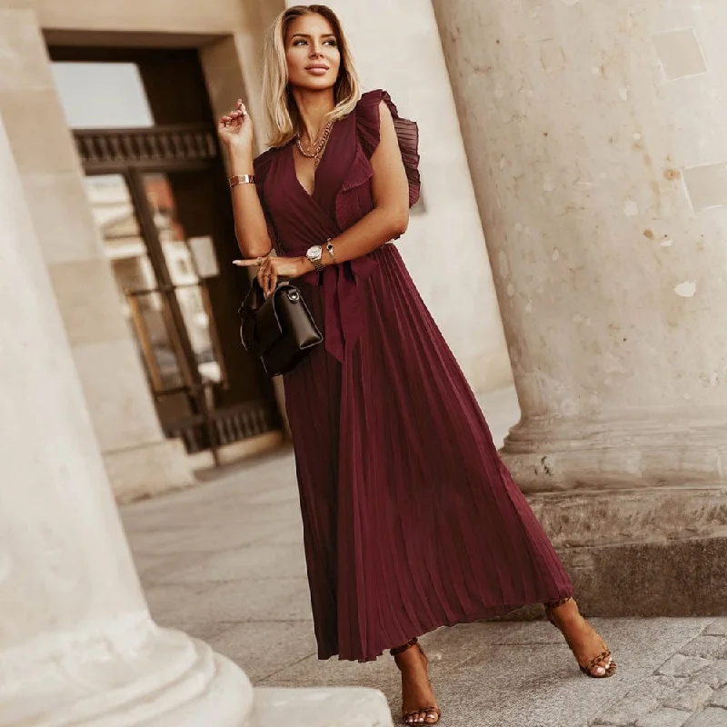 Larissa Boho Maxi Dress Comfortable Flowy Maxi Dress