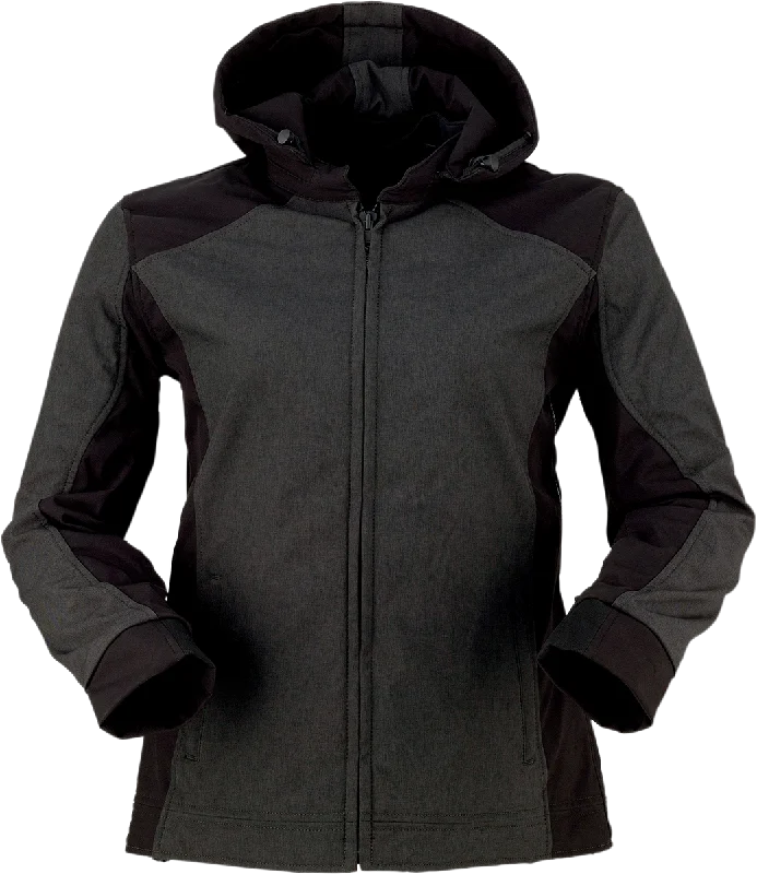 Z1R Women's Battery Jacket - Gray/Black - Medium 2813-0987 Print Jacket Jacquard Jacket Patchwork Jacket
