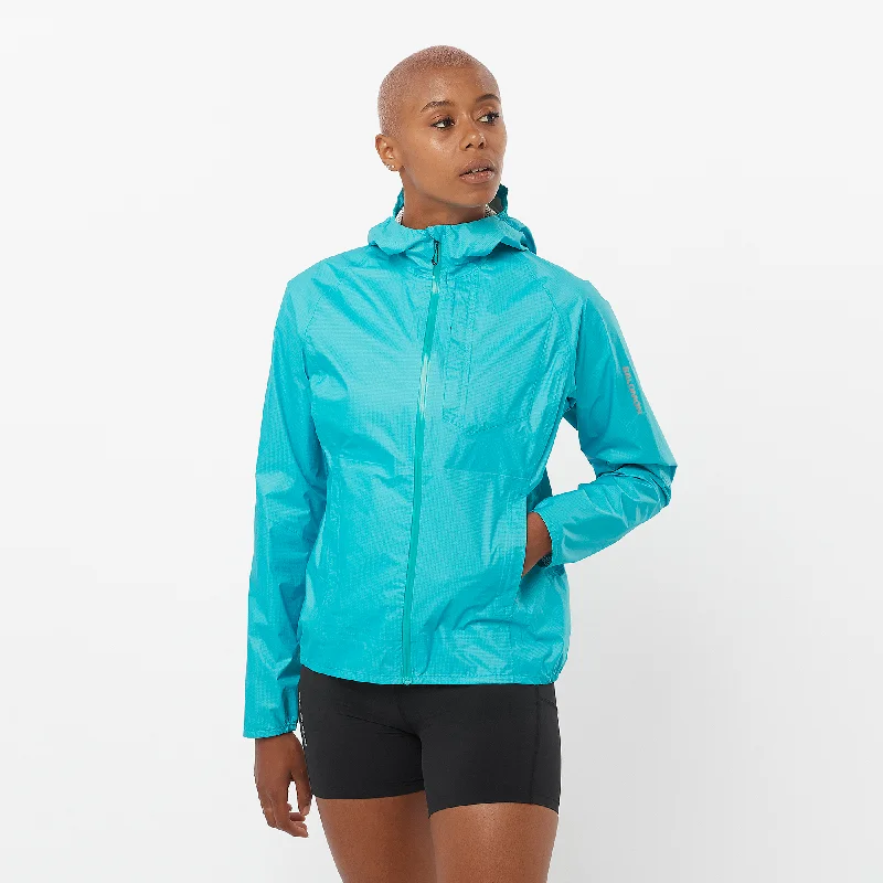 BONATTI WATERPROOF JACKET WOMEN'S Welt Pockets Slit Pockets Flap Pockets