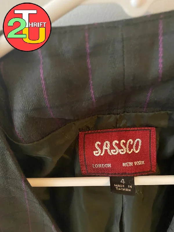 Women’s 4 Sassco Jacket Print Jacket Jacquard Jacket Embroidered Jacket