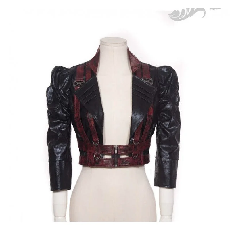 Countess Sultry Von Steam Jacket Nylon Fabric Polyester Fabric Spandex Fabric