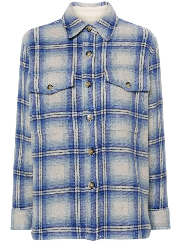 Isabel Marant Jackets Blue Tailored Jacket Straight Jacket A-Line Jacket