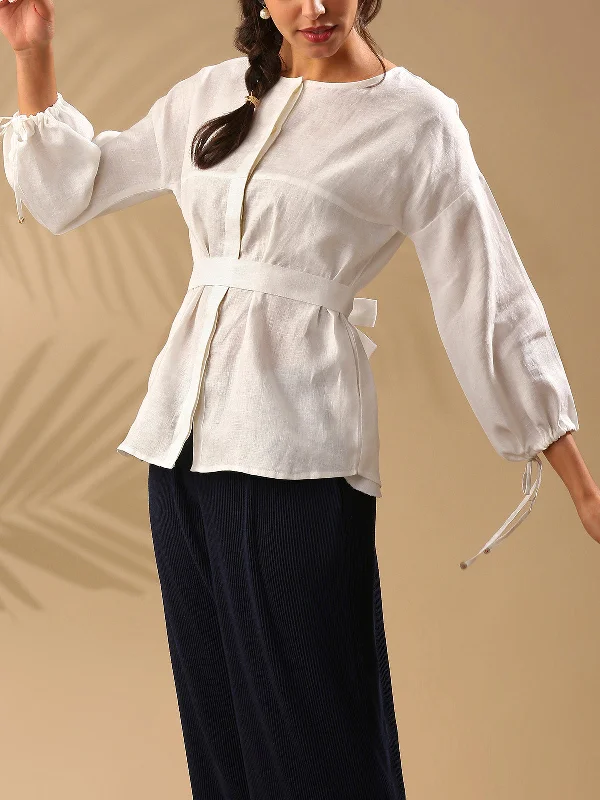Koa Bomber Jacket White Wool Jacket Cashmere Jacket Tweed Jacket