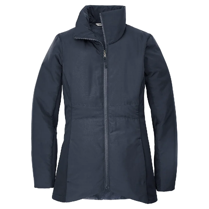 Port Authority Women's River Blue Collective Insulated Jacket Stand-Up Collar Roll-Neck Collar Turtle Neck