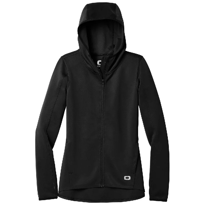 OGIO Endurance Women's Blacktop Stealth Full-Zip Jacket Fleece Jacket Down Jacket Feather Jacket