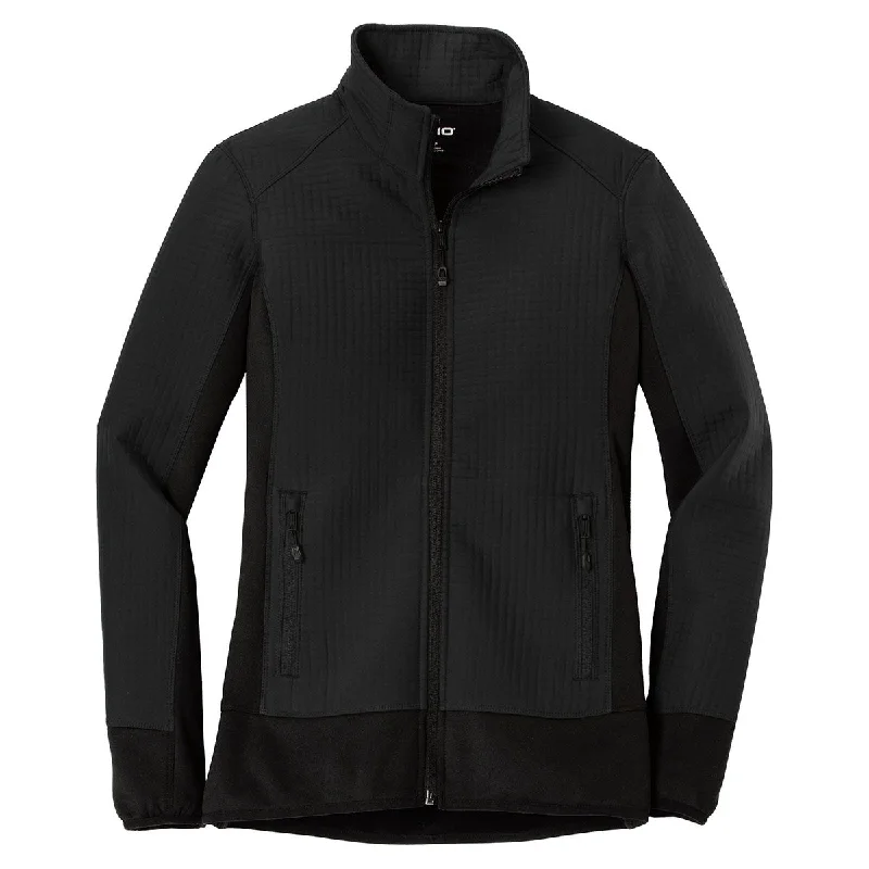 OGIO Women's Blacktop Trax Jacket Zip Front Button Front Snap Front