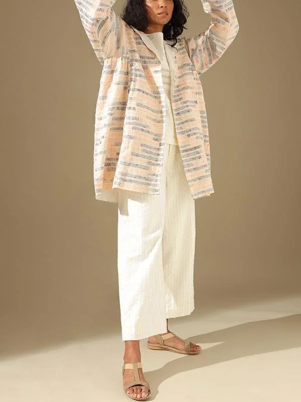 Morning Sky Jacket Peach Fleece Jacket Down Jacket Parka
