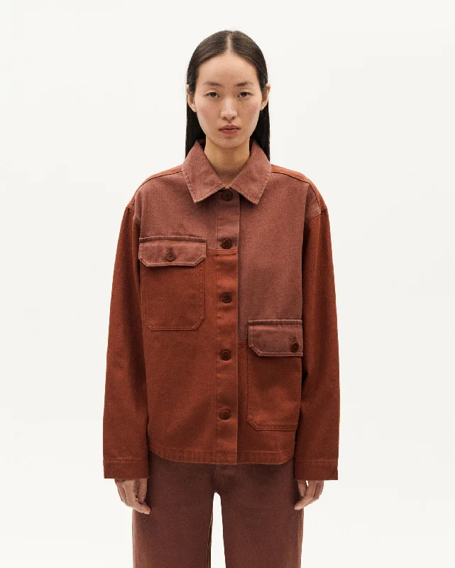 Zaha Light Jacket Brown Fleece Jacket Down Jacket Feather Jacket