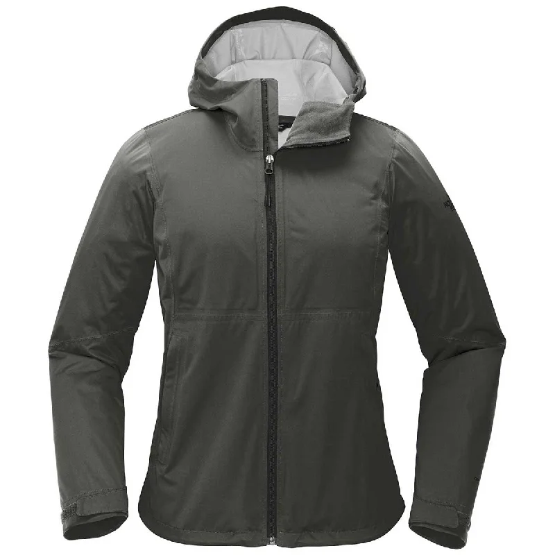 The North Face Women's Asphalt Grey All-Weather DryVent Stretch Jacket Nylon Jacket Polyester Jacket Spandex Jacket