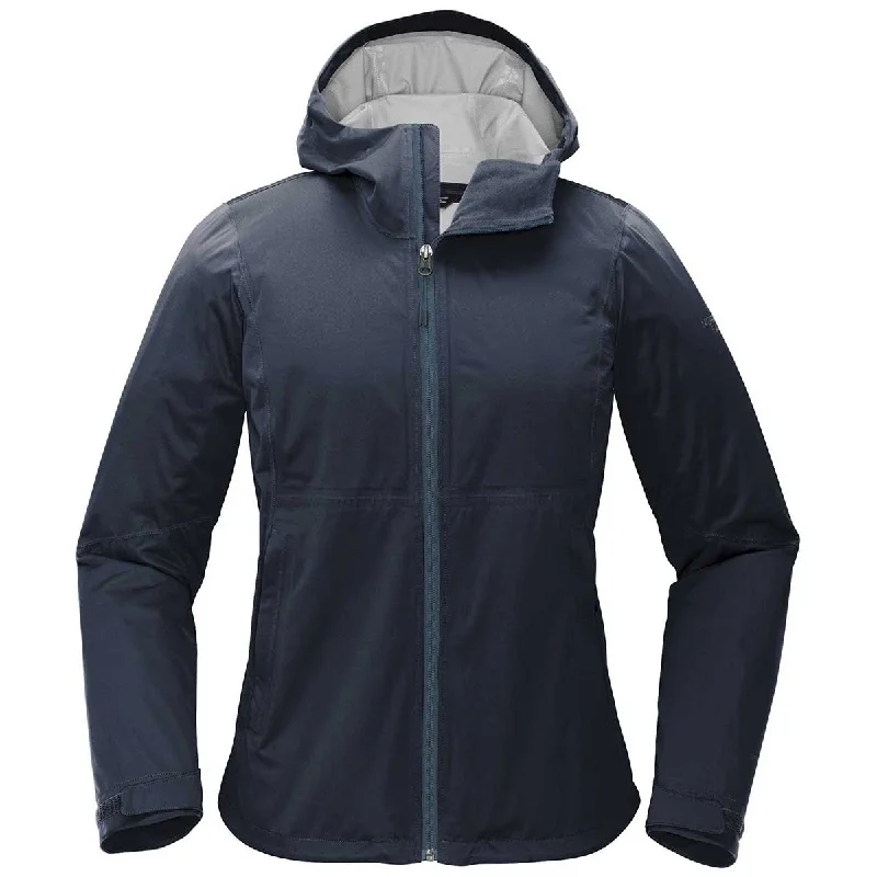 The North Face Women's Urban Navy All-Weather DryVent Stretch Jacket Wool Jacket Cashmere Jacket Tweed Jacket