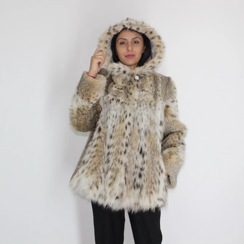 NI Lynx jacket with hood Denim Jacket Leather Jacket Suede Jacket