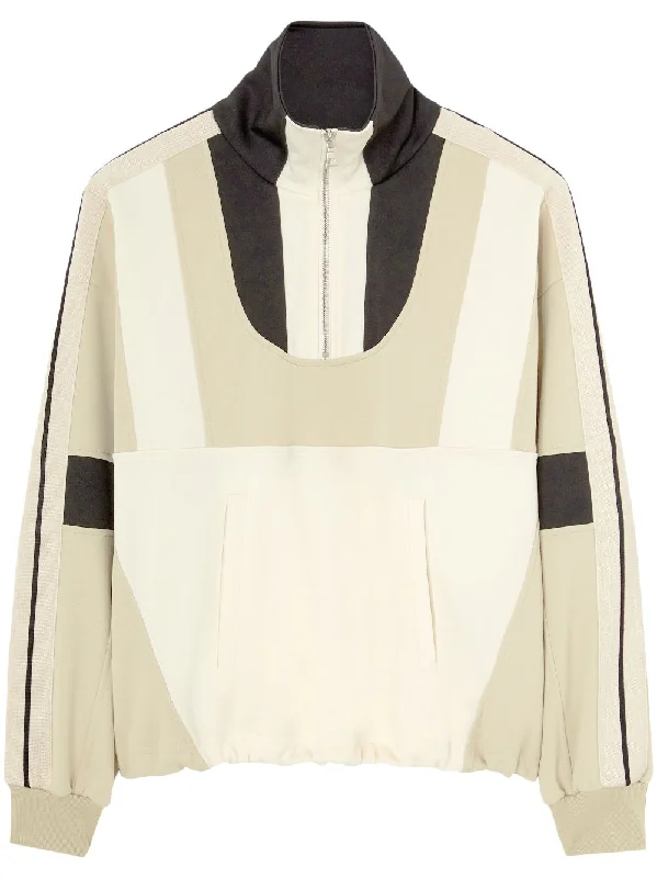 Palm Angels Jackets Black Mesh Jacket Canvas Jacket Denim Jacket
