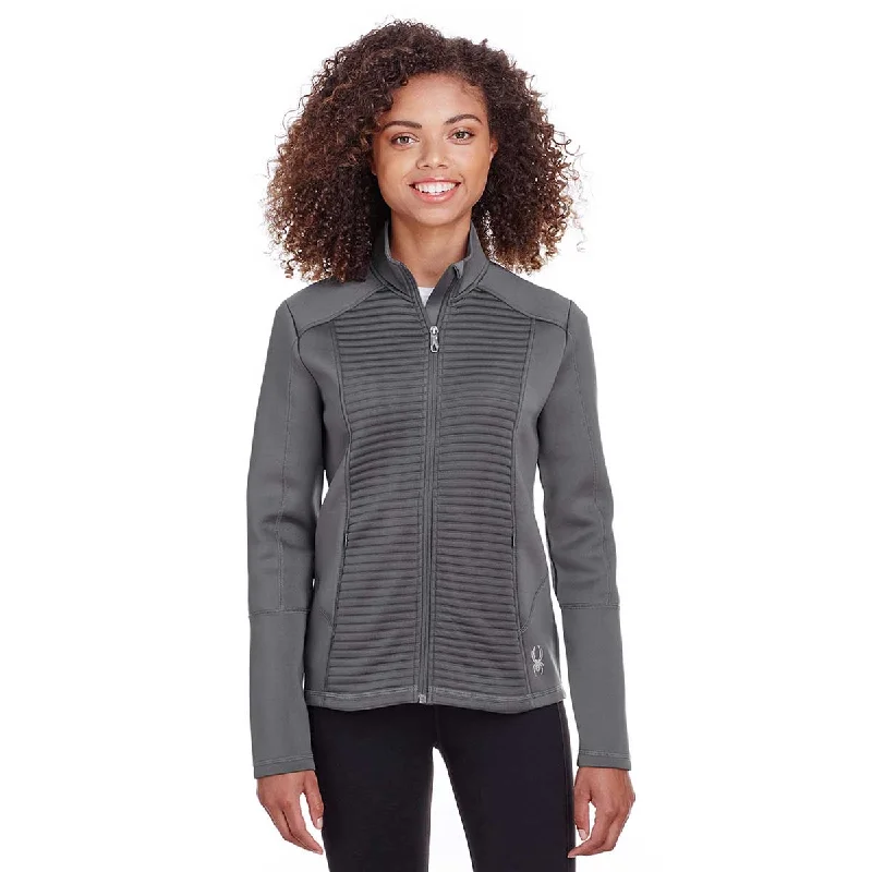 Spyder Women's Polar Venom Full-Zip Jacket Insulated Jacket Fitted Jacket Loose Jacket
