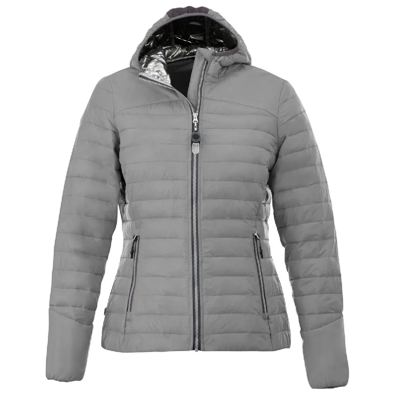 Elevate Women's Quarry Silverton Packable Insulated Jacket Cotton Jacket Linen Jacket Terry Jacket