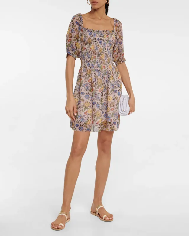 "Estelle" Mini Dress Elegant Lace Mini Dress