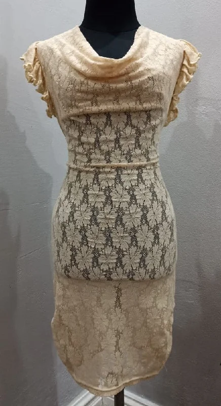 Lace Mini Dress (Small) Cozy Sweater Mini Dress