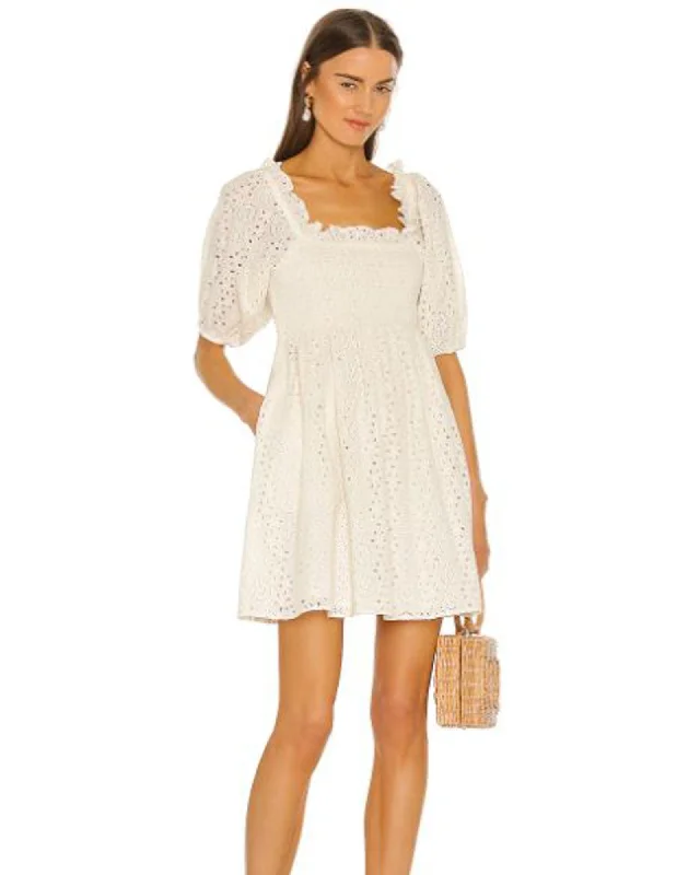 "Lucca" Mini Dress Trendy Mesh Mini Dress