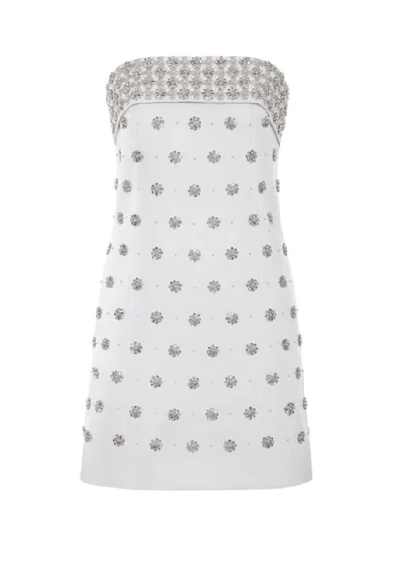 The Ness Mini Dress Elegant Off-Shoulder Dress Mini