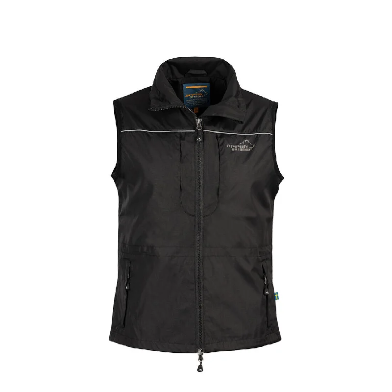Jumper Vest Women (Black) Turtle Neck Boat Neck Asymmetrical Neck