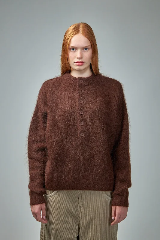 Sophia Buttoned Jumper Chenille Brocade Lace