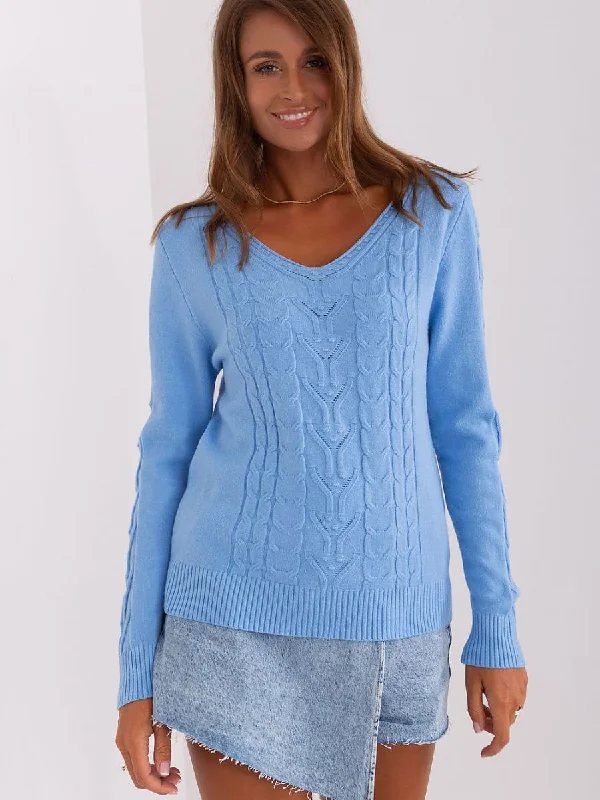 Jumper AT Ribbed Striped Patterned
