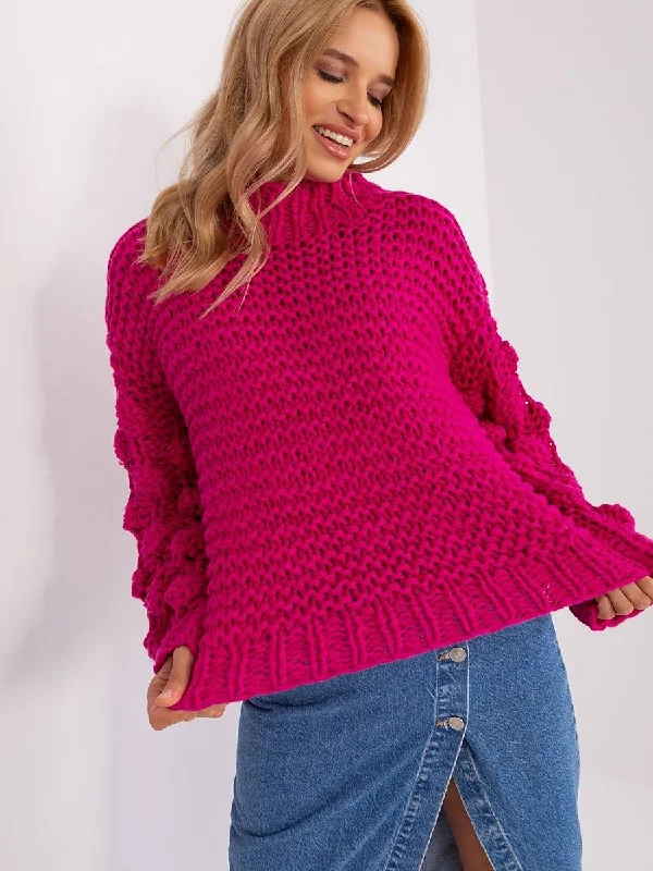 Jumper AT Cashmere Blend Cotton Blend Poly Blend