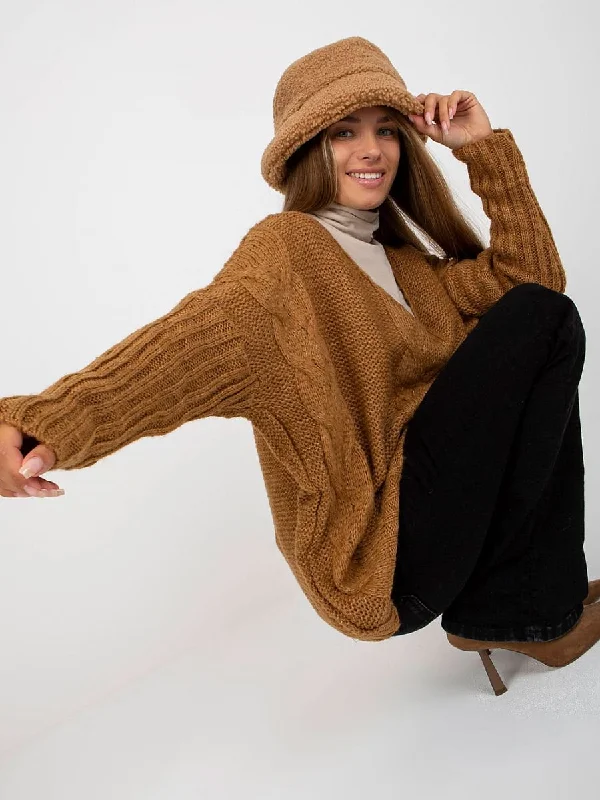 Jumper Och Bella Beaded Sweater Sequined Faux Fur