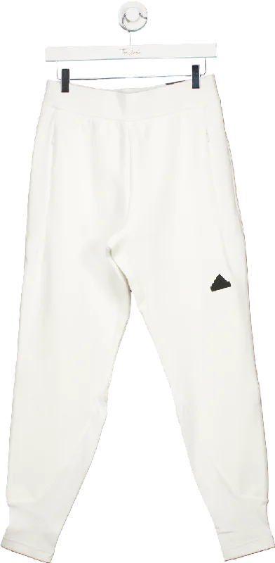 Adidas White ZNE Primeblue Track Pants UK S Cozy Maternity Pants