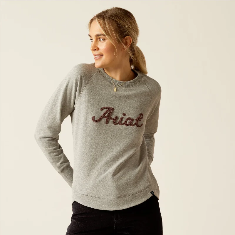 Ariat Ladies Benicia Sweatshirt Hoodie with Lace Feminine Delicate