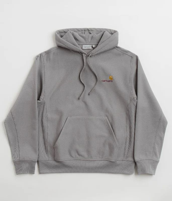 Carhartt American Script Hoodie - Yosemite Hoodie with Drawcord Adjustable Secure