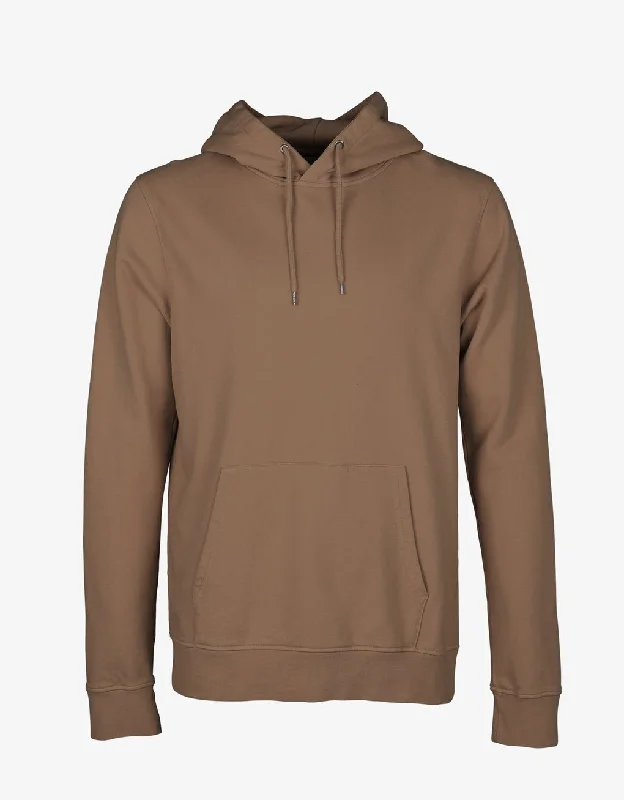 Classic Organic Hoodie Hoodie with Drop Shoulder Relaxed Streetwear