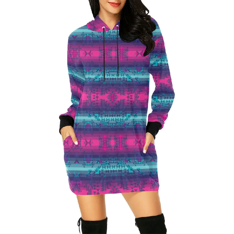 Dimensional Brightburn Hoodie Dress Hoodie with Slim Fit Tailored Modern
