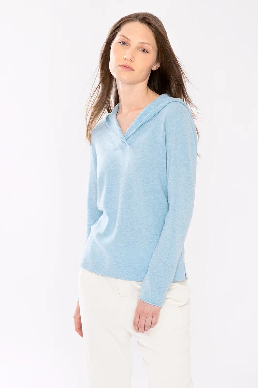 Popover Hoodie Hoodie with Hem Raw Edge Edgy Unfinished