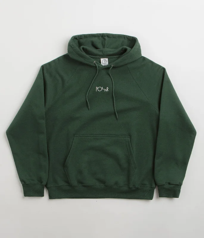Polar Default Hoodie - Dark Green Hoodie with Illustration Artistic Creative