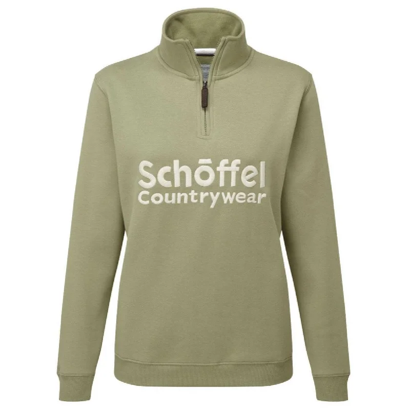 Schoffel Ladies St Issey Sweatshirt Hoodie with Earth Tones Natural Calm
