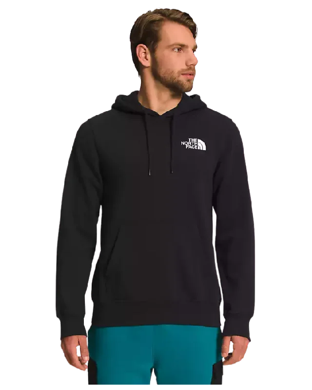 The North Face Men's Printed Box Nse Hoodie - TNF Black / TNF Black Yosemite Topo Print Graphic Hoodie Design Print