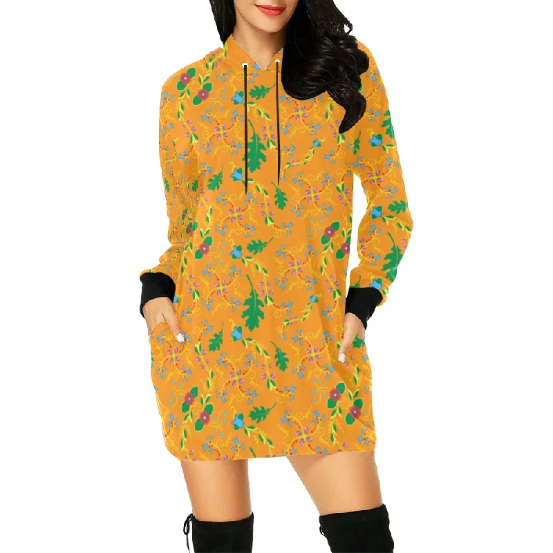 Vine Life Sunshine Hoodie Dress Hoodie with Longline Fit Extended Stylish