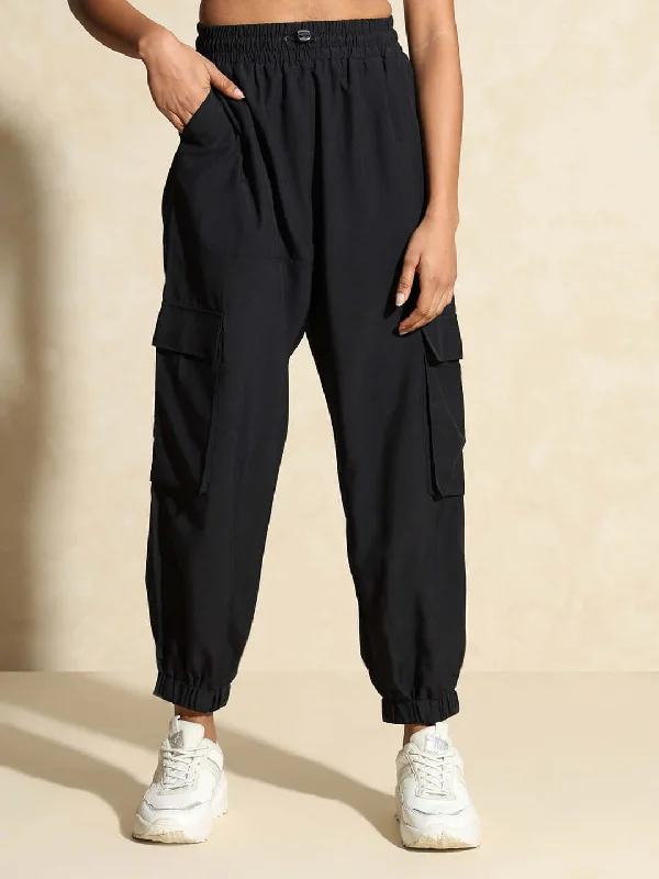 Tracker Cargo Pants Black Formal Dress Pants