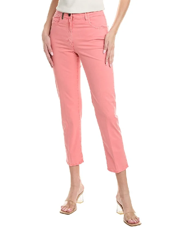 Peserico Pant Comfortable Cargo Pants