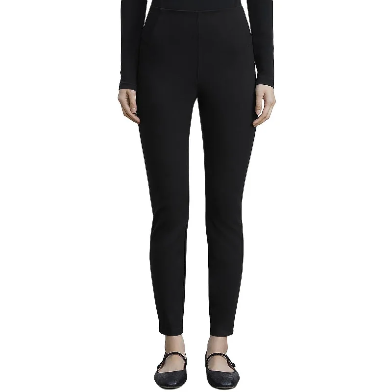 Womens Mid-Rise Stretch Skinny Pants Cozy Jogger Leggings