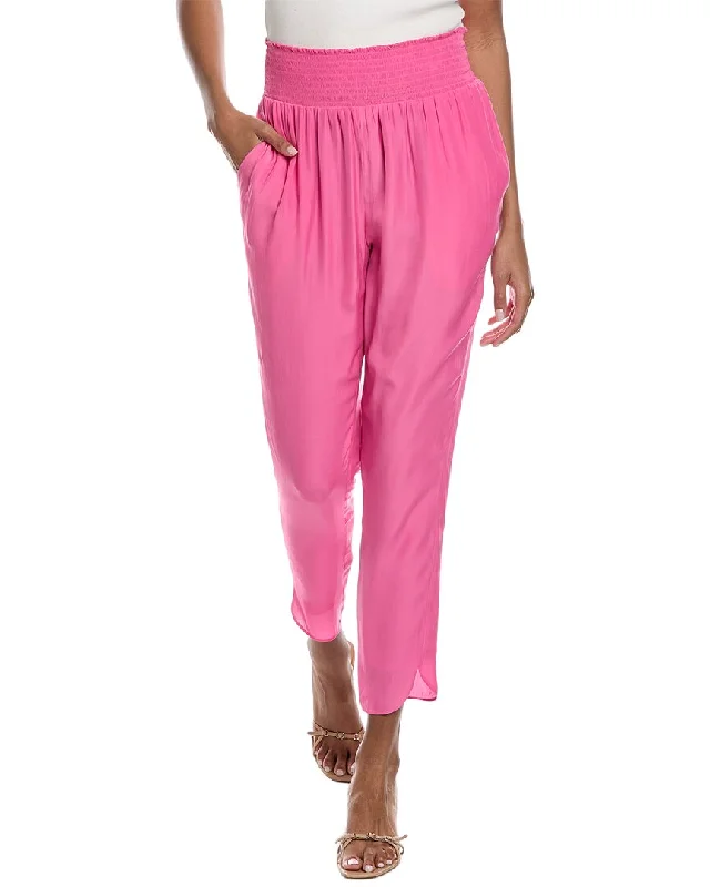 Ramy Brook Roman Pant Comfortable Pleated Pants