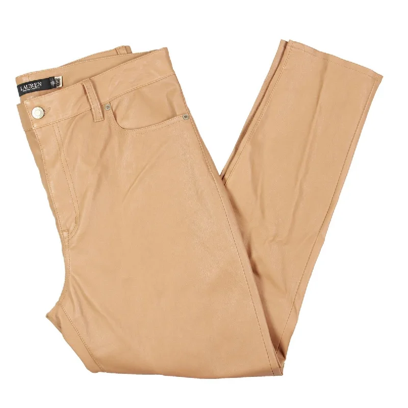 Womens High Rise Special Occasion Skinny Pants Elegant High-Waist Pants