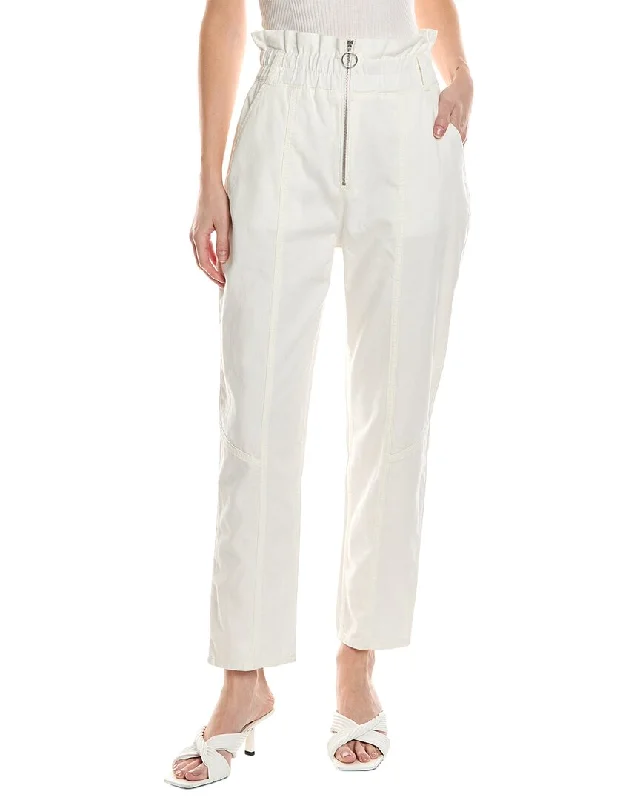 Ba&Sh Paperbag Pant Stylish Elastic Waist Pants